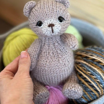 Little bear knitting pattern