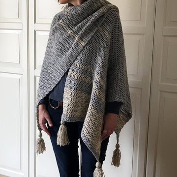 Crochet Ruana Pattern: Easy-Breezy Crochet Ruana