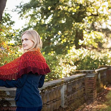 Shades of Leaves Shawl