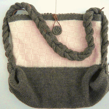 Knitting Tote Bag