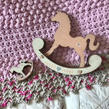 Country Cottage Baby Blanket