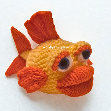 FishFace Choc Orange Cosy/Softie