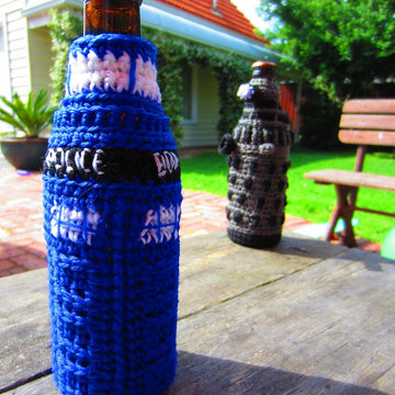 Dr. Who TARDIS Bottle Cozy