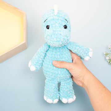 Dinosaur amigurumi plushie
