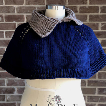 Shoulder Hug Capelet -- Leap Day Mystery Make-Along Knitting 2020