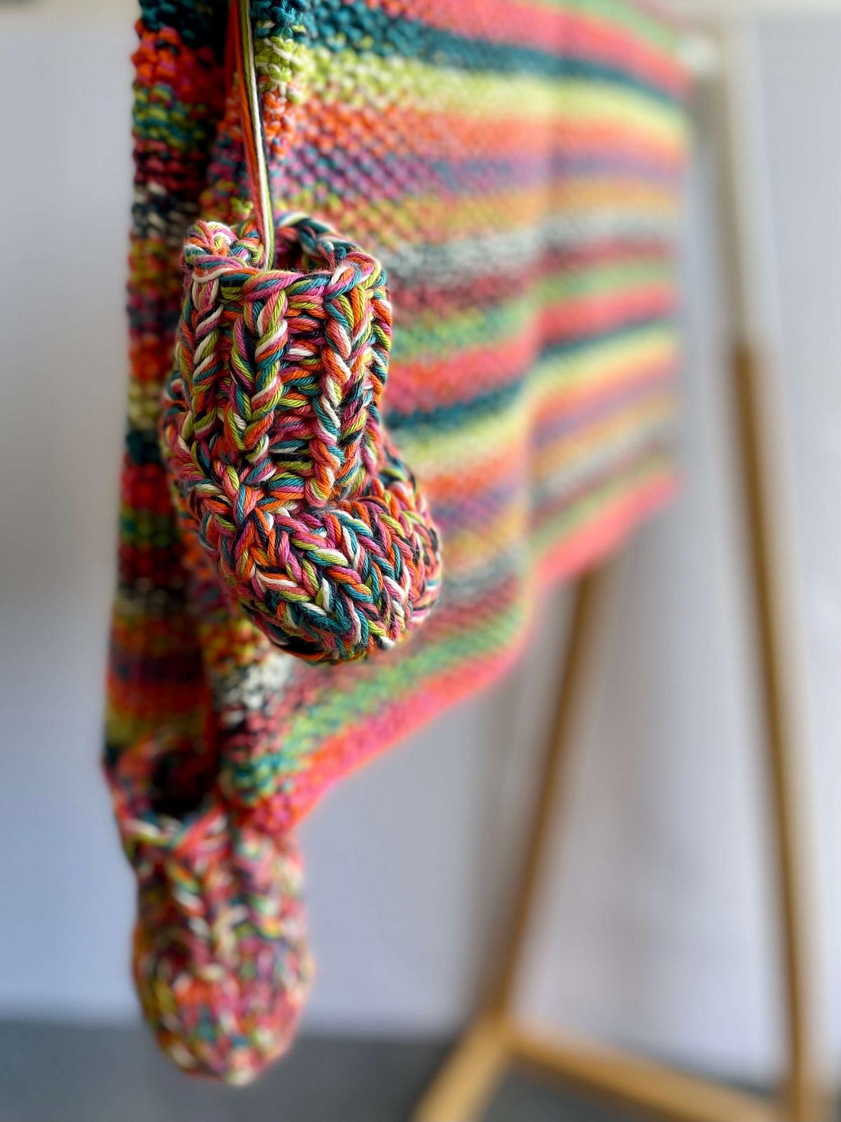 Rainbow Baby Booties