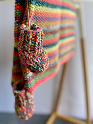 Rainbow Baby Booties