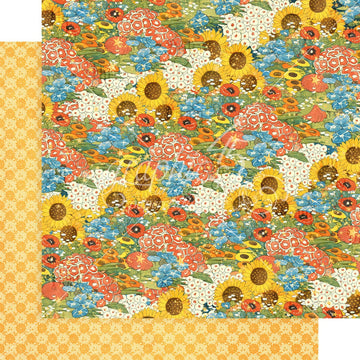 Graphic 45 Dreamland Double-Sided Cardstock 12"X12" 25/Pkg - Blossom Bright