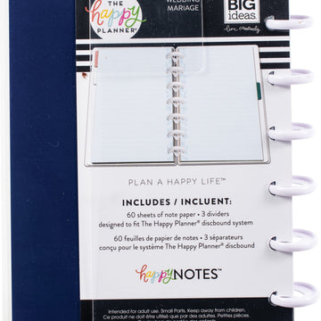 Happy Planner Mini Notebook W/60 Sheets - Happily Ever After