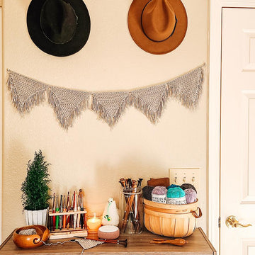 Knit Wall Hanging