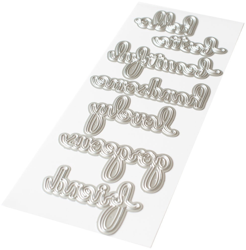 Pinkfresh Studio Die - Phrase Builder: Hello