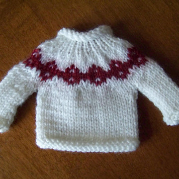 Christmas Tree Ornament Tiny Cardigan II