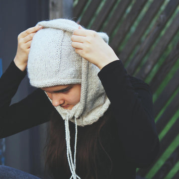 Cove Hood Knitting Pattern
