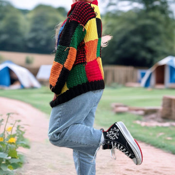 Harry Styles Crochet Cardigan