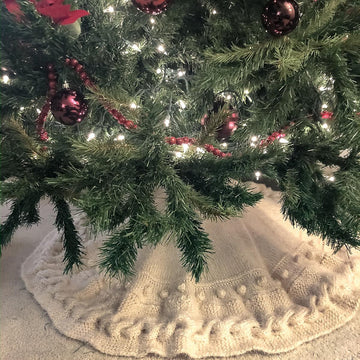 White Christmas Tree Skirt