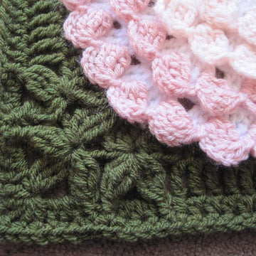 Mum In Treble Afghan Square
