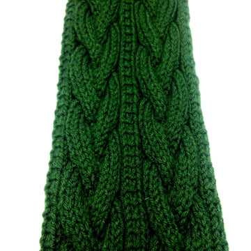 Connemara Plaited Knit Scarf
