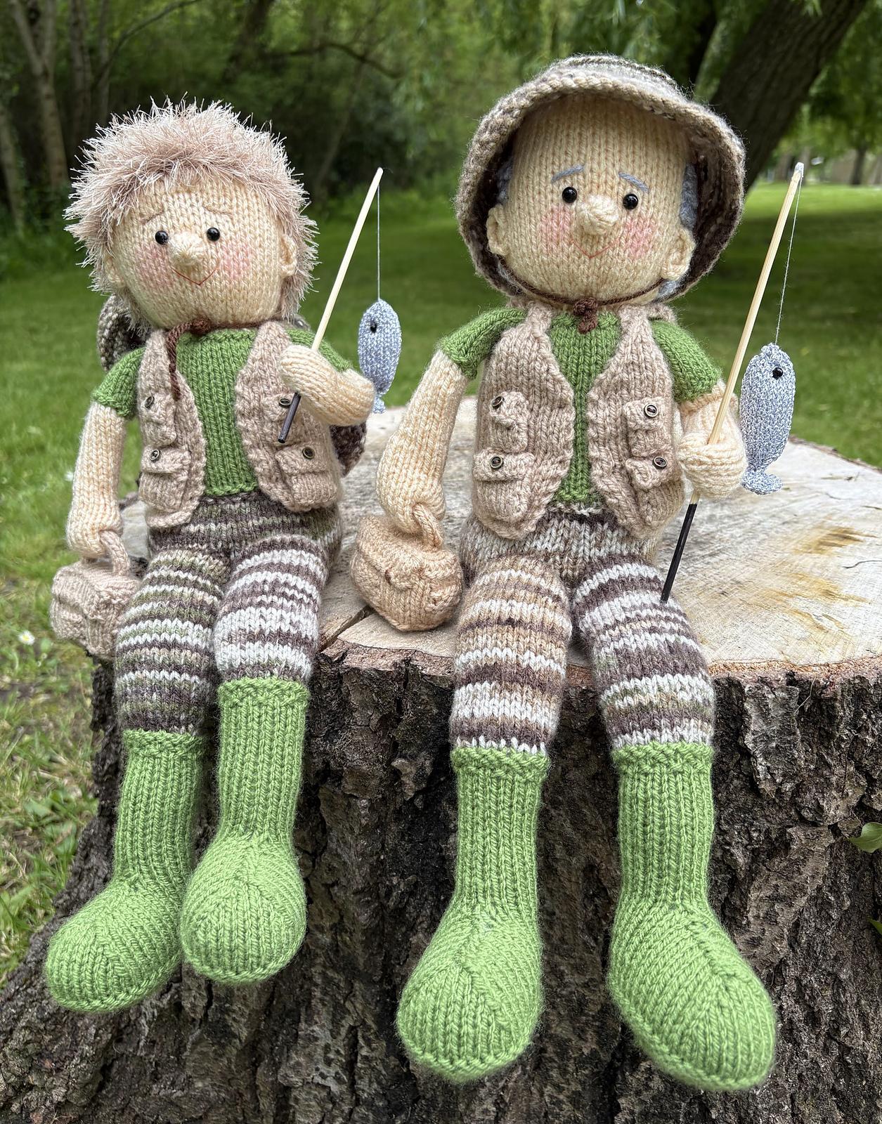 Monty and Finn the fishermen