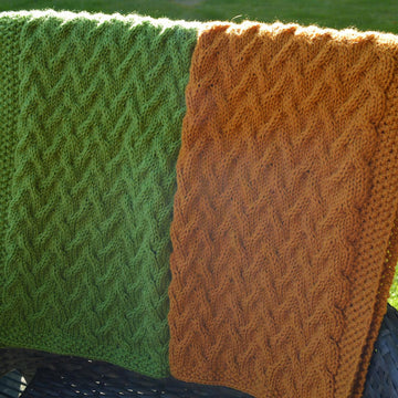 In the Garden ~ Baby Blanket