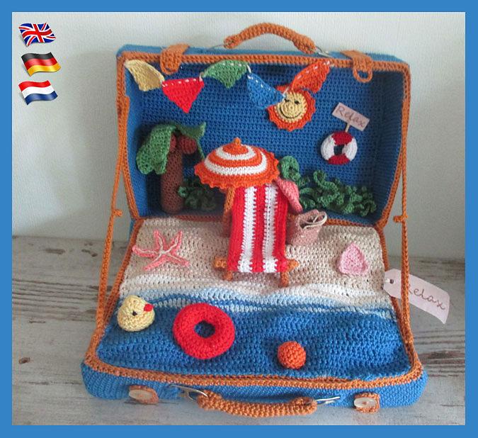 Holiday suitcase, Urlaubskoffer, vakantie koffer