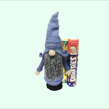 Christmas gnome / gonk chocolate tube holder