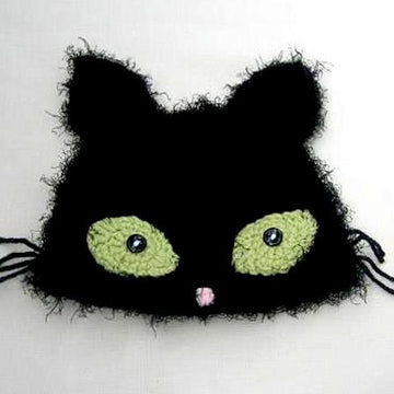 Black Kitty Cat Hat