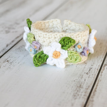 Boho summer flower bracelet