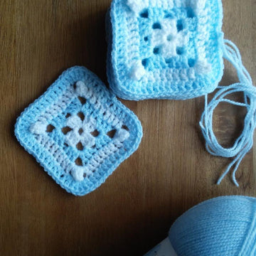 Snow Ball Baby Blanket