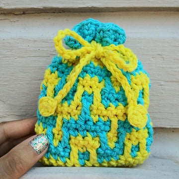 Amaze Me Mosaic Soap Cozy (or Small Gift Bag)
