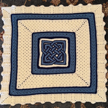 Celtic Knot Baby Blanket