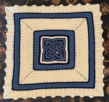 Celtic Knot Baby Blanket