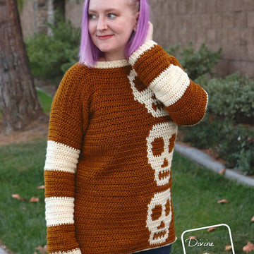 Sally Skulls Pullover