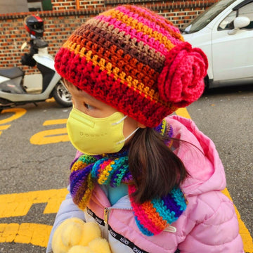 Falling in Rose Hat