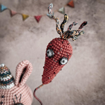 Creepy Bunny with Carrot