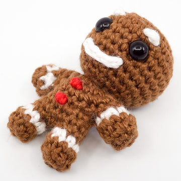 Mini Noso Gingerbread Man Crochet Pattern