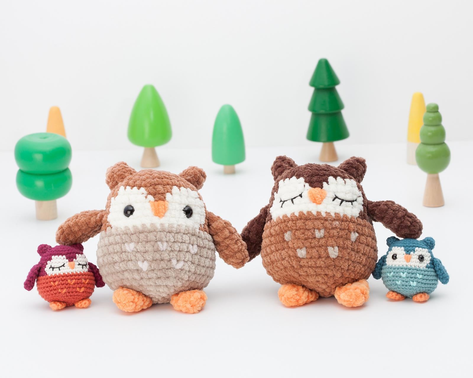 Owl amigurumi crochet pattern