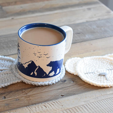 The Sleepy Bunny and Bear Coasters