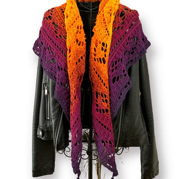 Triangular Scarf "Chrysis"