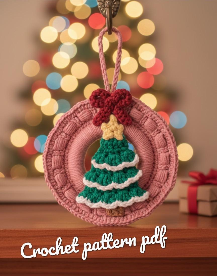 Flat Christmas tree English-US