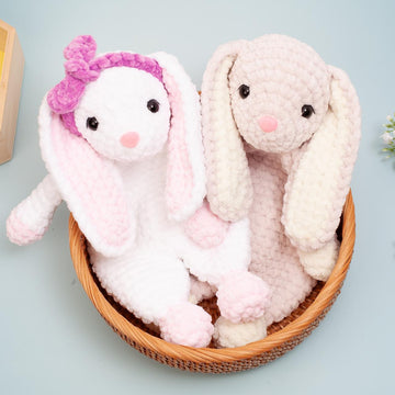 Crochet Bunny Lovey Pattern – Bunny Snuggler Crochet Pattern