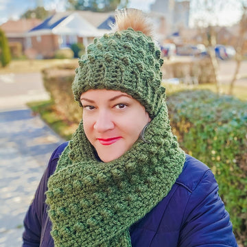 Sherwood Hat and Scarf Set