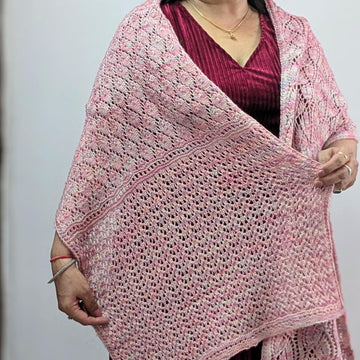 Bell Flower Bouquet Stole
