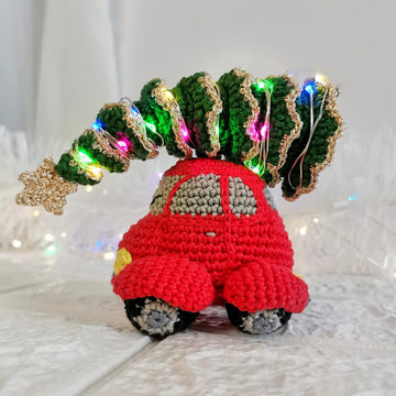 Golden Edged Mini Christmas Tree