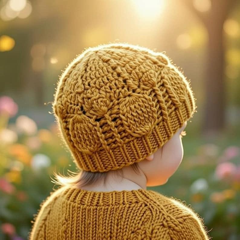 Women’s Crochet Bonnet & Beanie Pattern – Easy Hat PDF