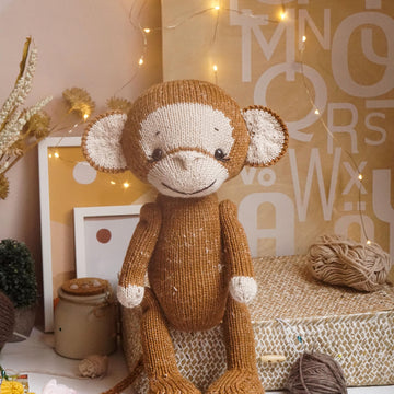 Knitting Pattern: Large Monkey