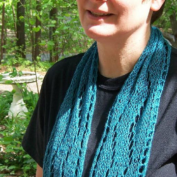 The Long and Winding Road scarf (5" x 40")