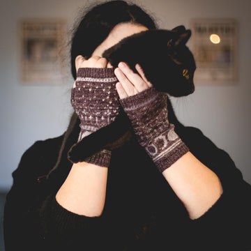Celestial Fingerless Gloves