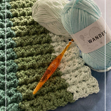 Hudson Soft and Bulky Baby Blanket Crochet Pattern
