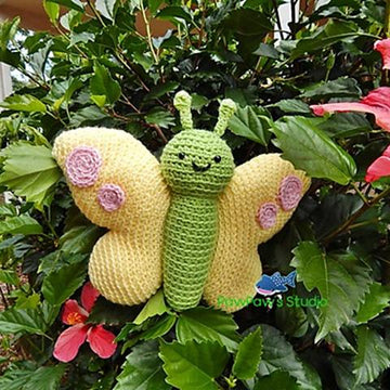 Amigurumi Butterfly Pattern No.61
