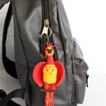 Phoenix Fawkes keychain / Harry wizard friend